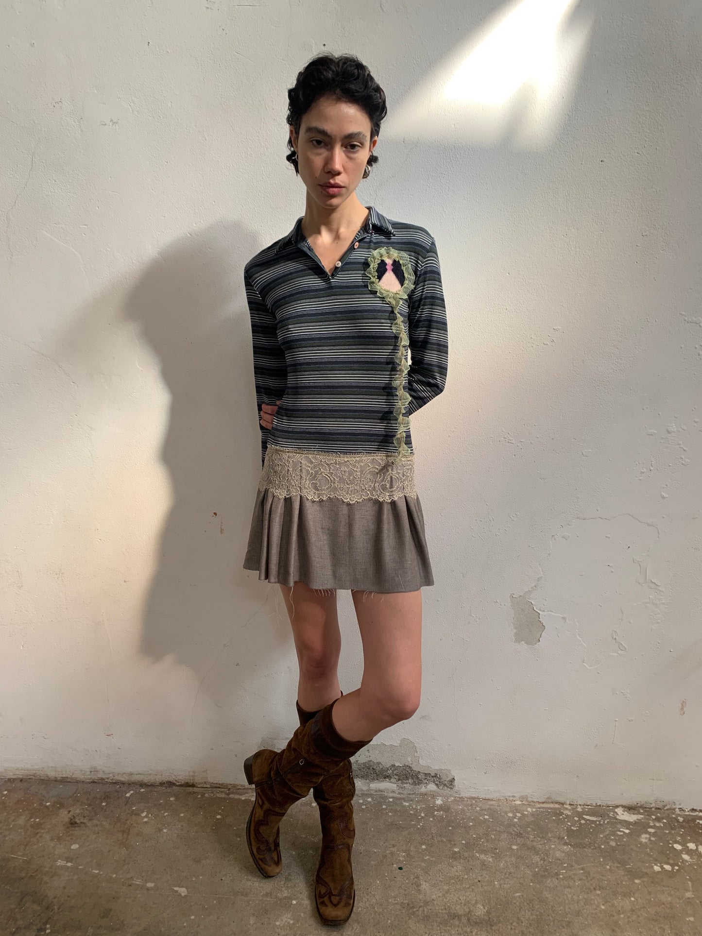 "SCUOLA" MINI DRESS