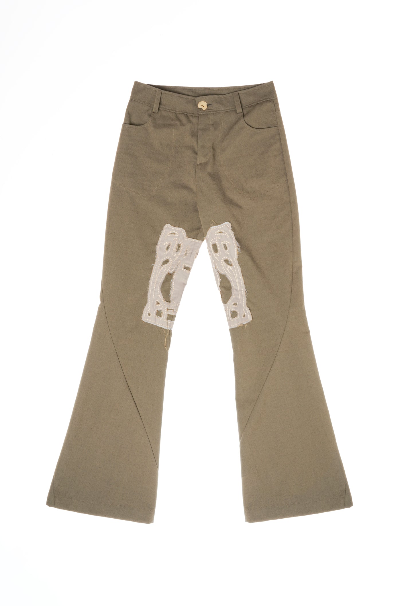 EMBROIDERED TROUSERS (made to order)