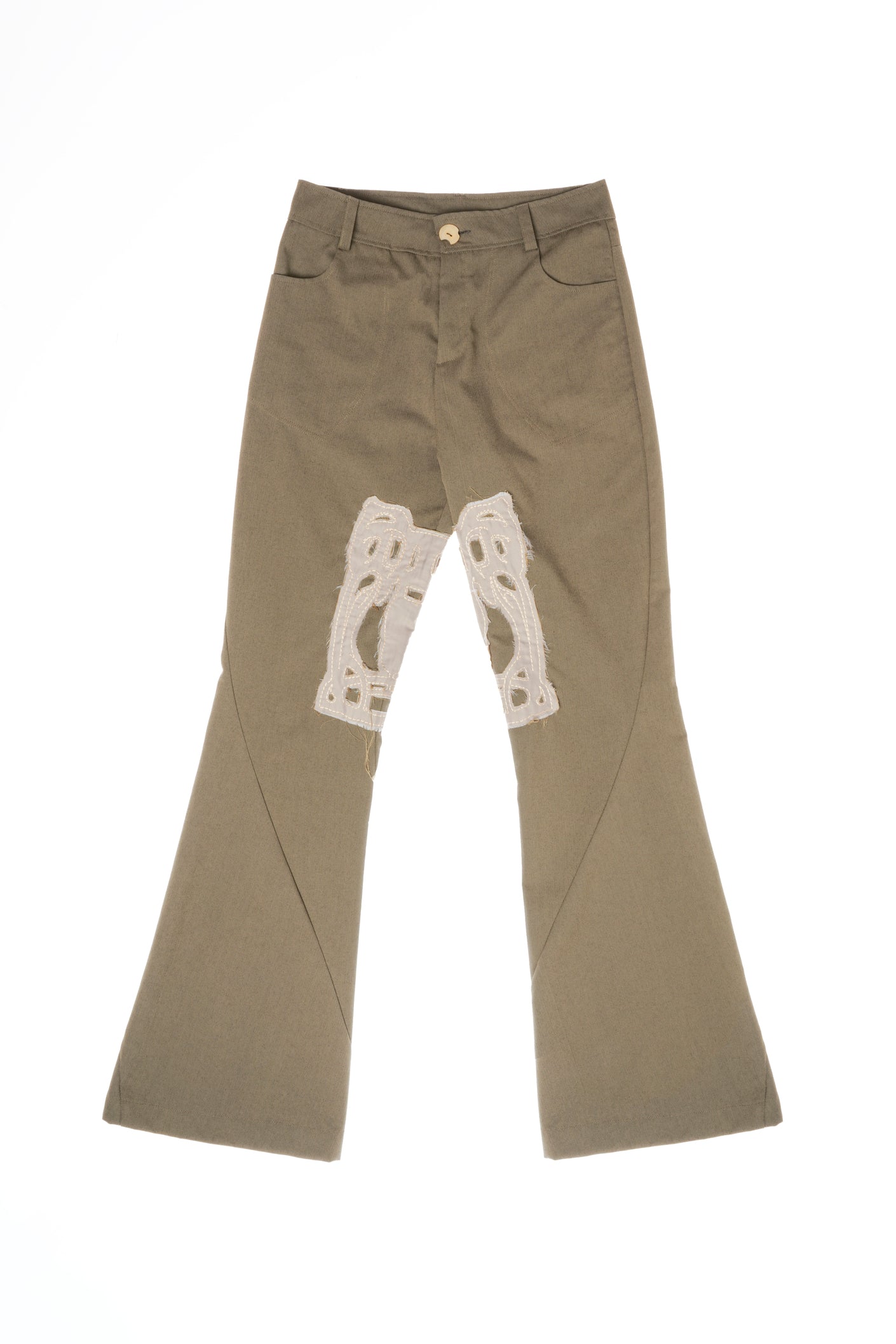 EMBROIDERED TROUSERS (made to order)