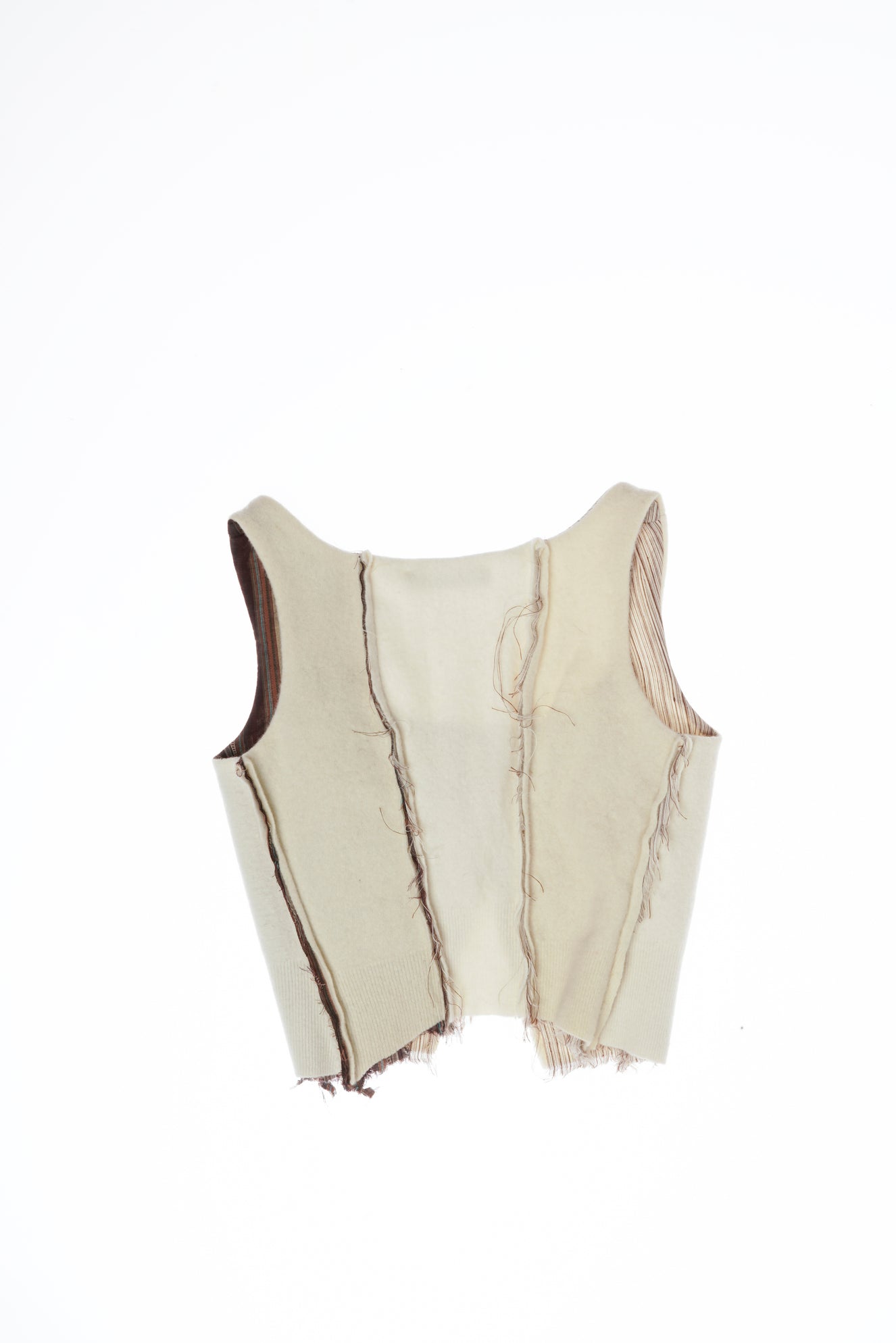 FELTED WOOL CORSET (made to order)