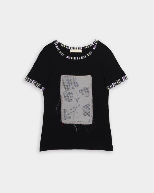 T-Shirt with Printed Patch