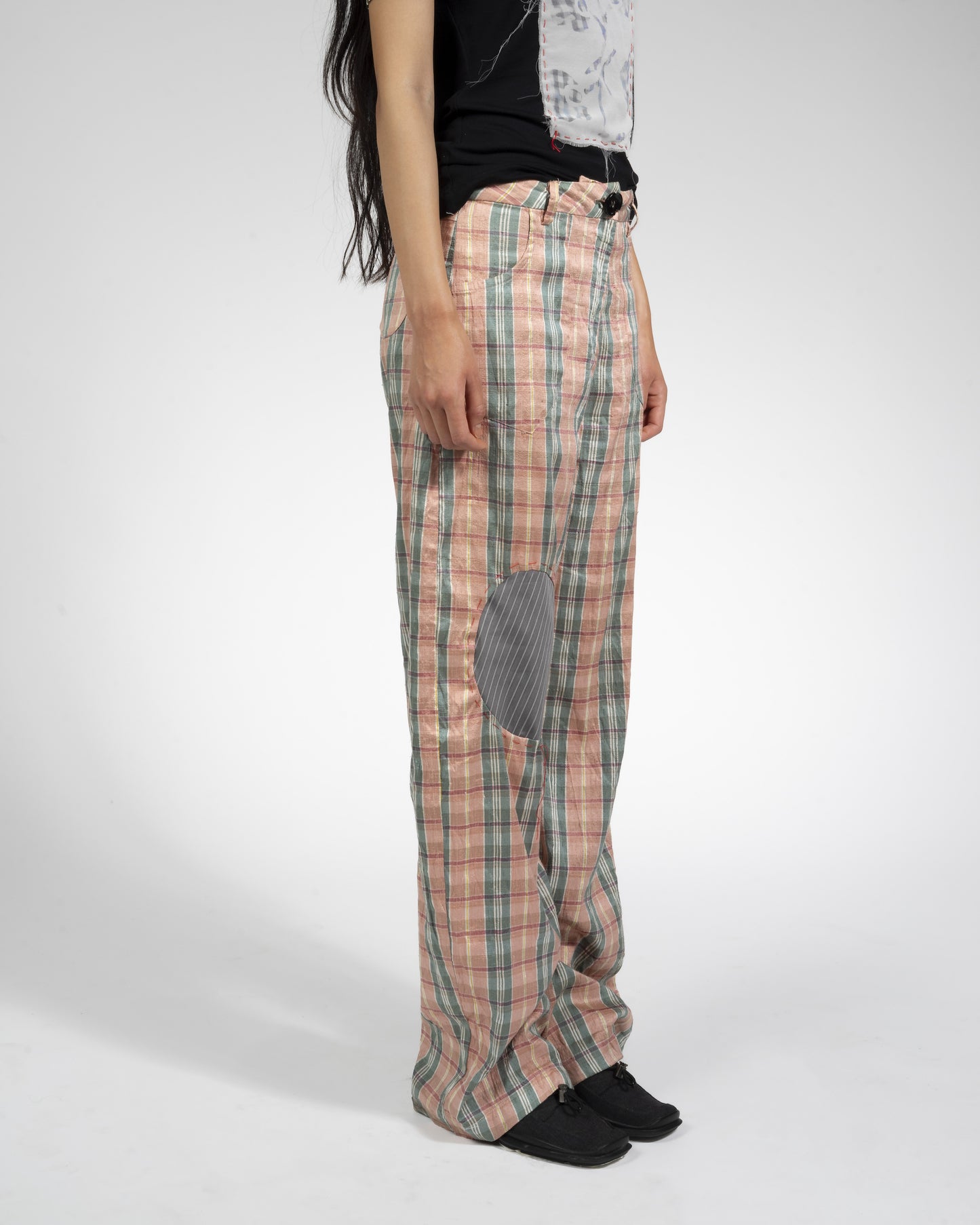 Checked Trousers