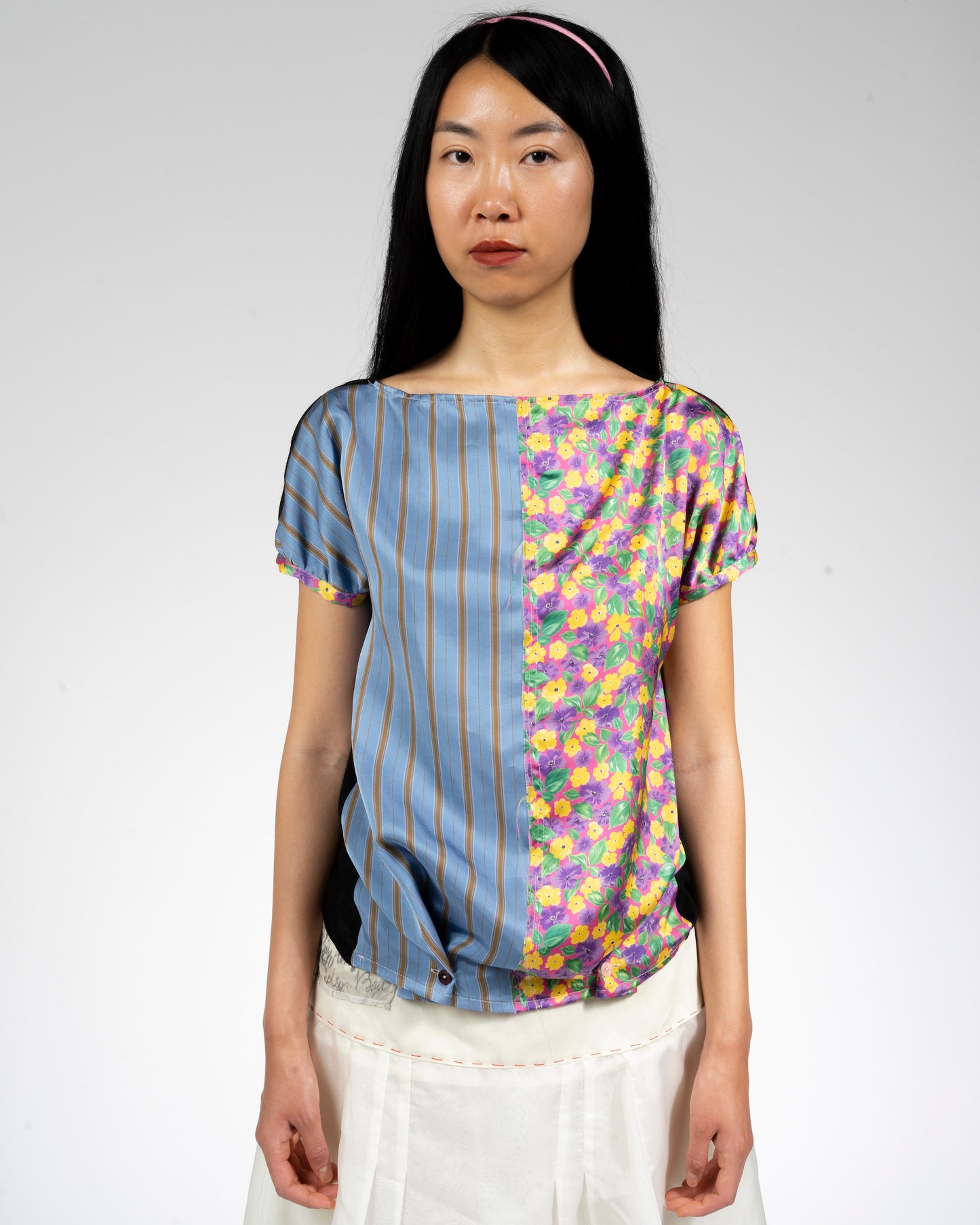 Stripes and Flowers Blouse