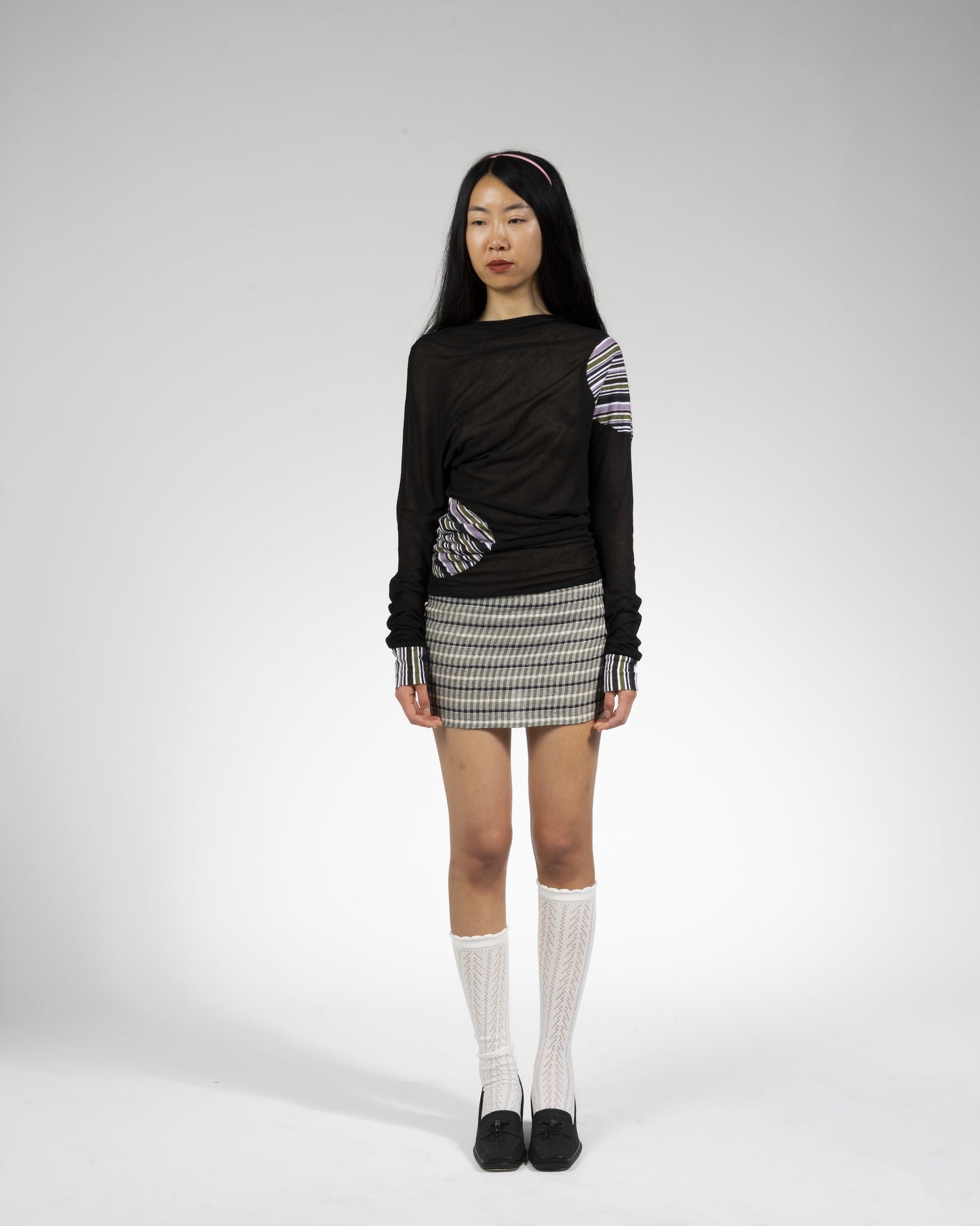 Assymmetric Knitted Tee