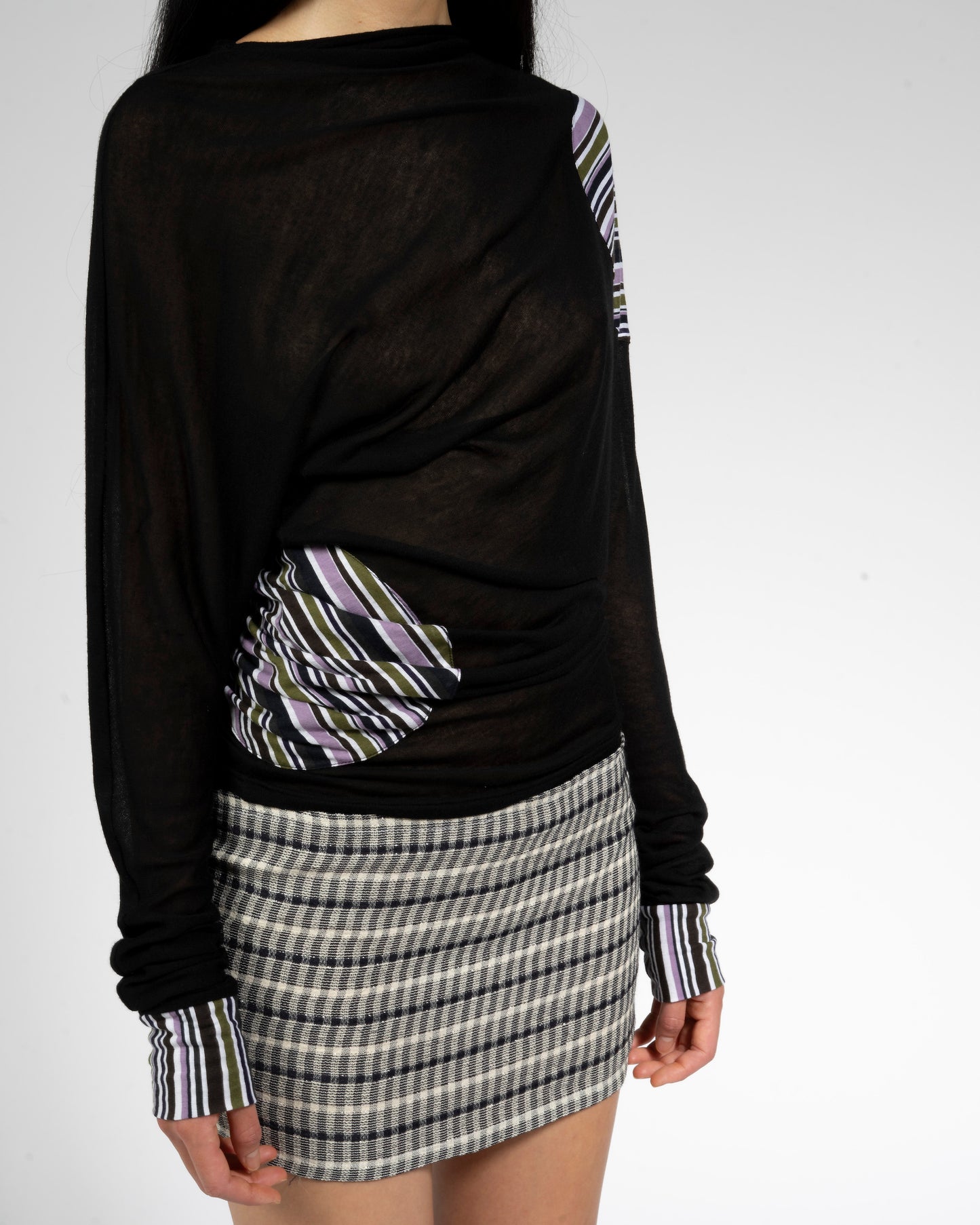 Assymmetric Knitted Tee