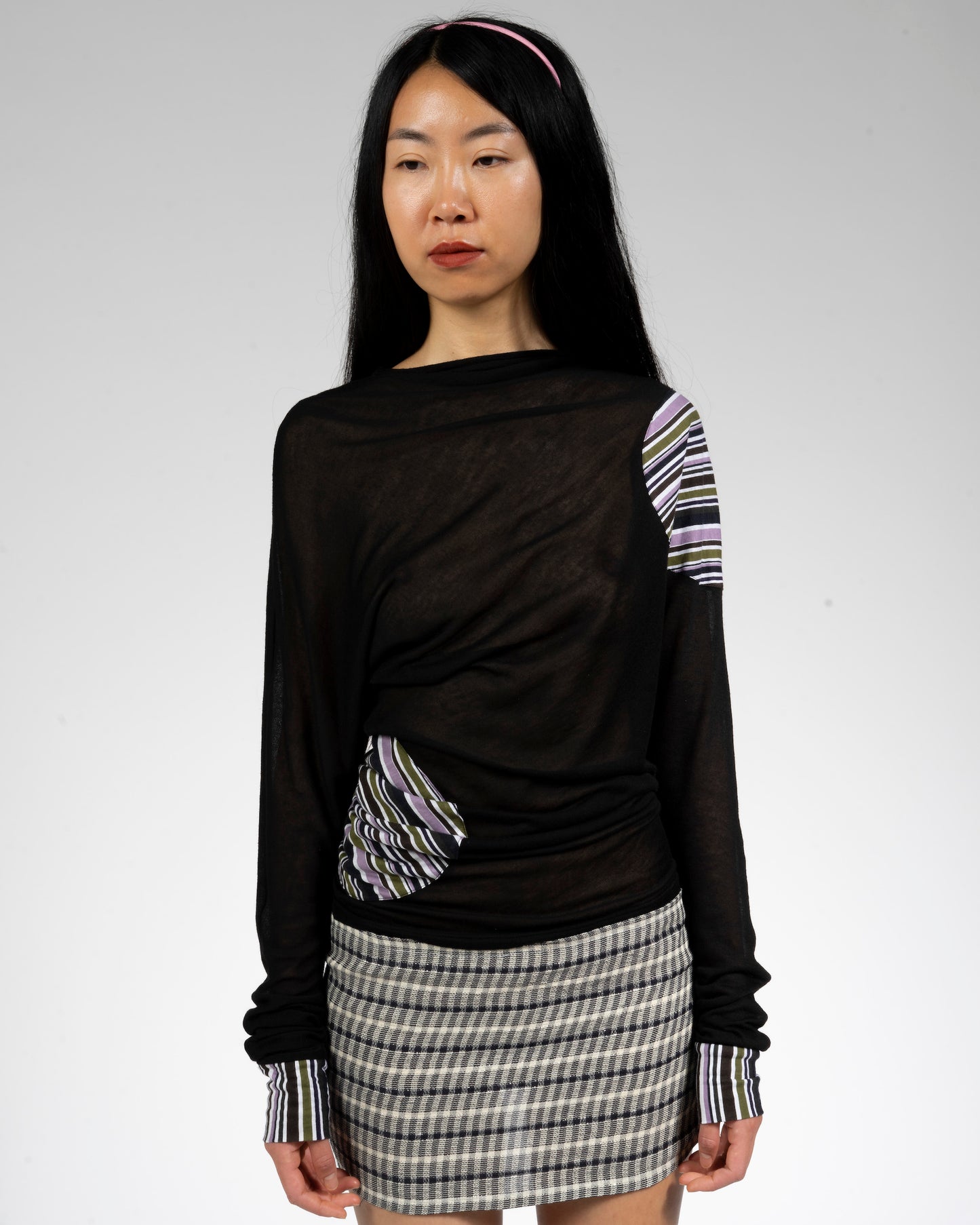 Assymmetric Knitted Tee