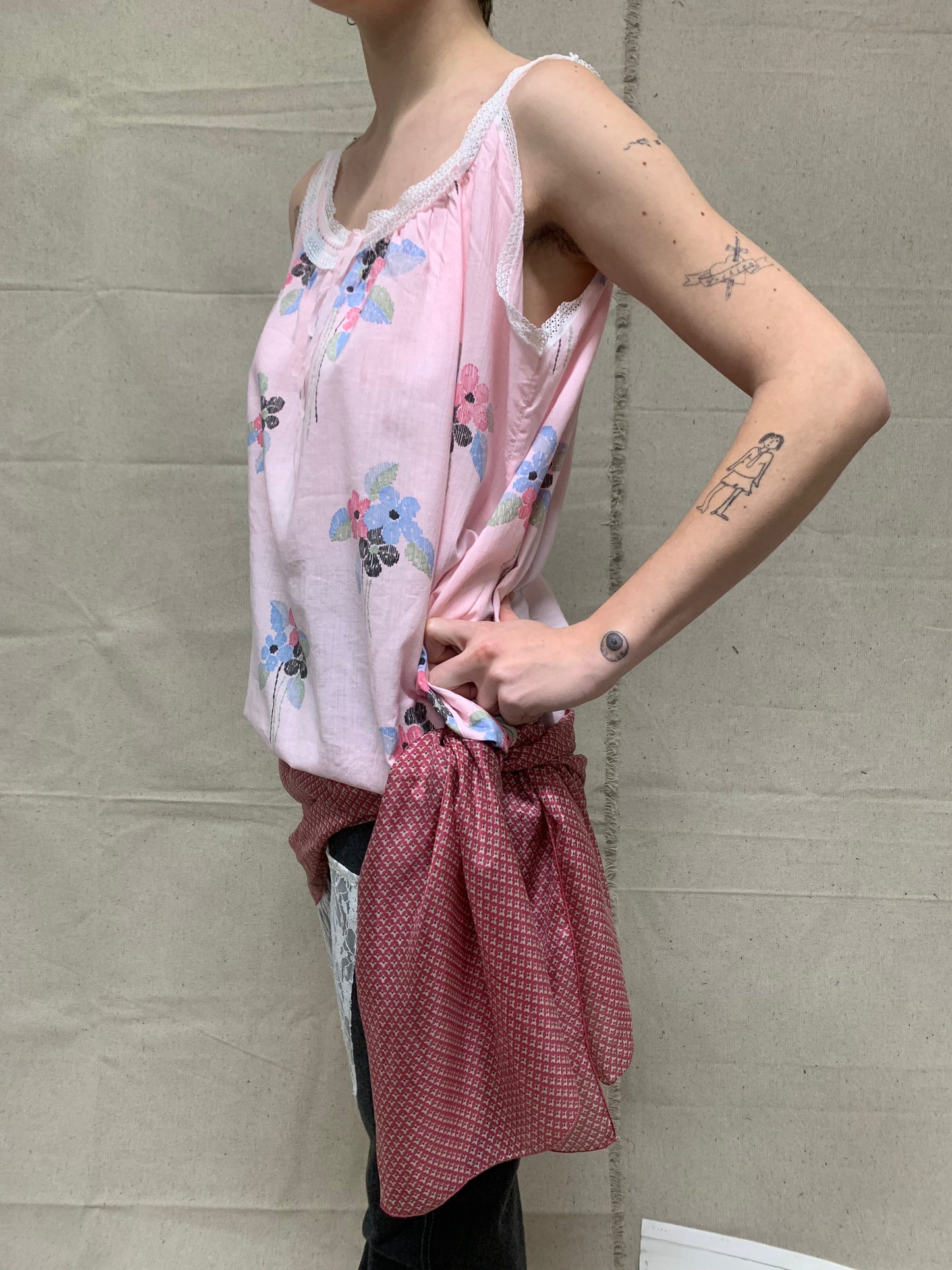 'buonanotte' foulard camisole