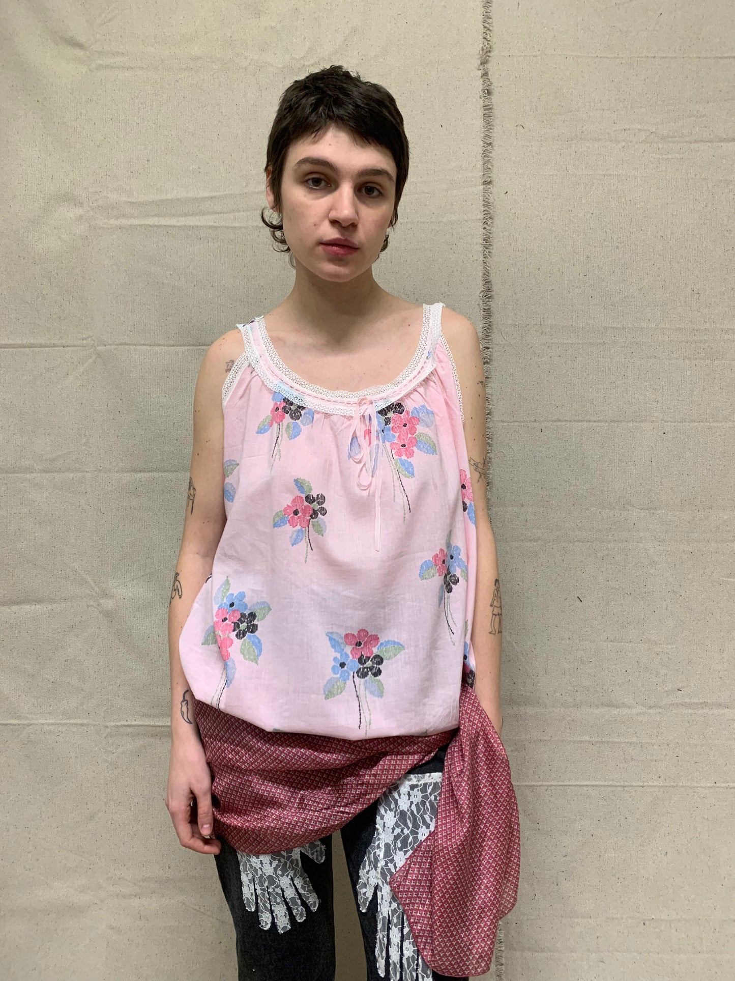 'buonanotte' foulard camisole