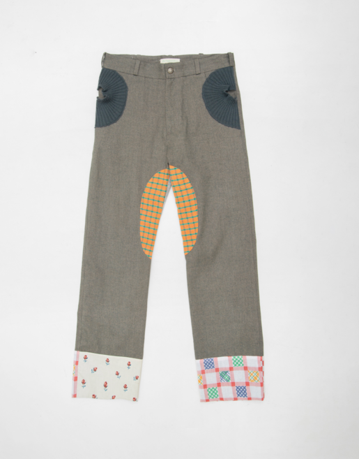 CLOWN TROUSERS (DARK GREEN) (made to order)